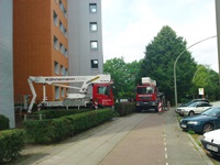 Beschichtungsarbeiten an der Fassade